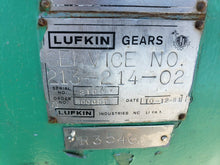 LUFKIN MODEL N290C GEARBOX 2000 H.P. CAPACITY 8.321 : 1 RATIO