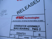 EXPENSIVE CUSTOM MAGNETIC BEARING GENERATOR ASSEMBLY