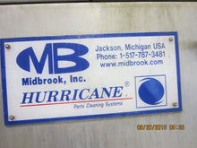 MIDBROOK HURRICAN MODEL 5024 4-STAGE PARTS WASHER / STAINLESS STEEL CONVEYOR