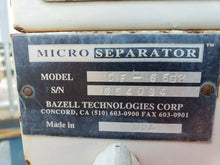 BAZELL MODEL CF - 65G-2 MICRO SEPERATOR SELF CLEANING COOLANT CLEANING SYSTEM
