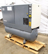 2002 ATLAS COPCO MODEL GX 18 FF OIL INJECTED ROTARY AIR COMPRESSOR W/ 35K HOURS