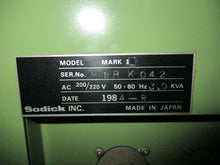 FINE SODICK MODEL MARK 1 SINKER EDM MACHINE/CNC-1D / SERIAL # M1RK042