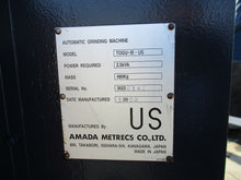 2000 AMADA MODEL TOGU III PRECISION AUTOMATIC TOOL AND DIE GRINDER