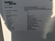 2011 GARDNER DENVER 50HP ENERGY-EFFICIENT MODEL EFD99E AIR COMPRESSOR / 125 PSI