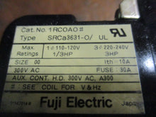 LOT OF 9 FUJI ELECTRIC 4-POLE CONTACTORS 1RCOAO TYPE SRCa3631-O/UL_NICE PKG DEAL